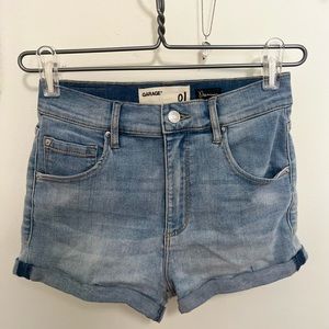 Ultra High waisted jean shorts